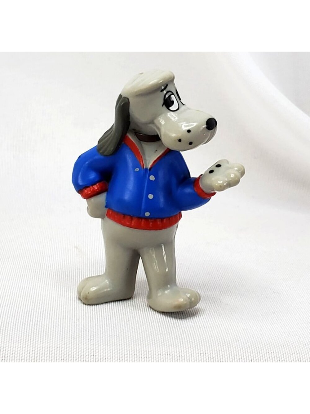 Vintage 1986 Tonka Pound Puppies "Cooler" PVC miniature figurine